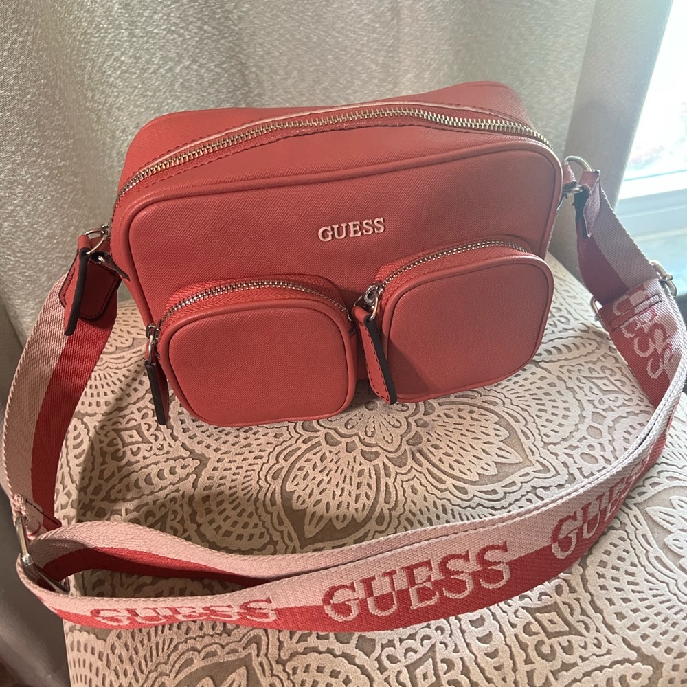 Guess Red Crossbody Bag